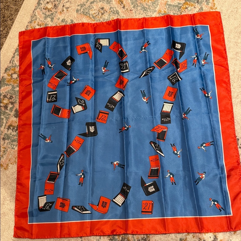 Vintage 21 Club Silk Scarf